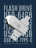 USB3.0, Type-C флеш накопитель U50 64GB XO 453886720 купить за 625 ₽ в интернет‑магазине Wildberries