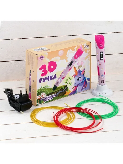 AO 3D ручка, дисплей, пластик в комплекте, вариант, фото 2