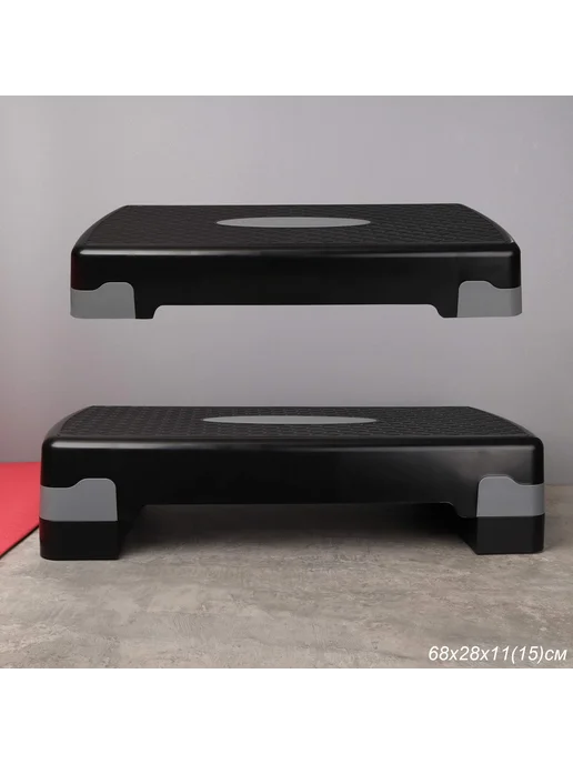 Comiron Степ платформа для фитнеса Woohooo StepFit S1 68 см, черный