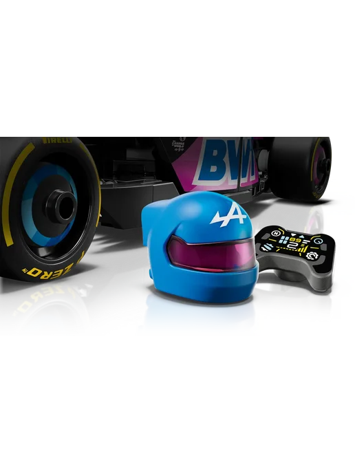 LEGO Speed Champions Болид F1 BWT Alpine A524 77248, черный, фото 3