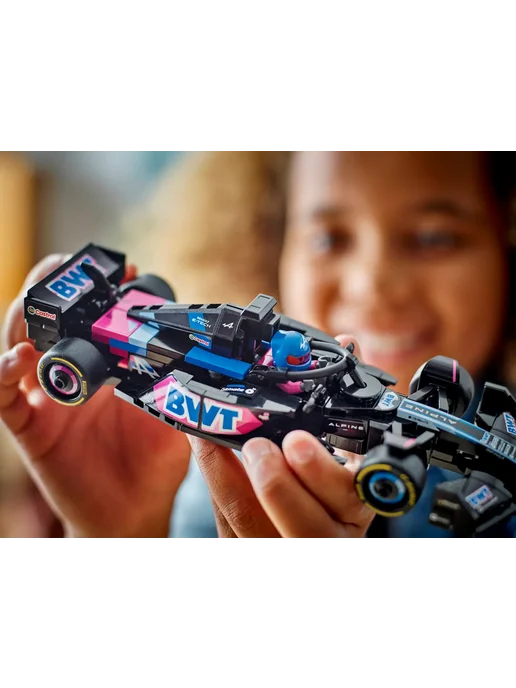 LEGO Speed Champions Болид F1 BWT Alpine A524 77248, черный, фото 4