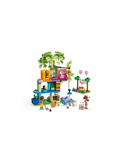 LEGO Friends Кошачий день рождения и дом на дереве 42666, зеленый, фото 2