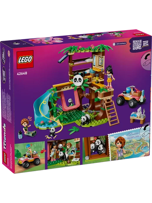 LEGO Friends Заповедник панд 42648, коричневый, фото 6