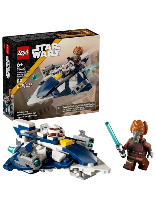 LEGO Star Wars Джедайский истребитель Пло Кууна 75400, синий