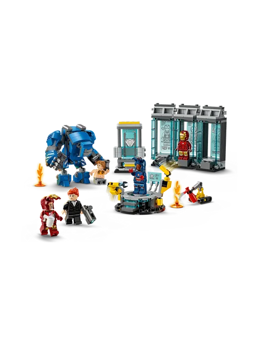 LEGO Marvel Зал доспехов Железного Человека 76315, синий, фото 2