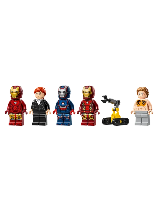 LEGO Marvel Зал доспехов Железного Человека 76315, синий, фото 4