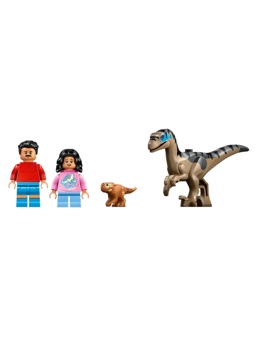 LEGO Jurassic World Побег от Раптора на внедорожнике 76972, зеленый, фото 2
