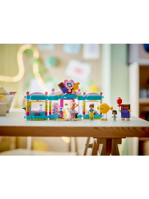 LEGO Friends Магазин сладостей в Хартлейк-Сити 42649, розовый, фото 5