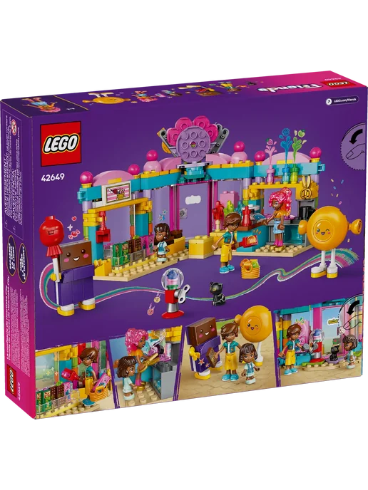LEGO Friends Магазин сладостей в Хартлейк-Сити 42649, розовый, фото 6