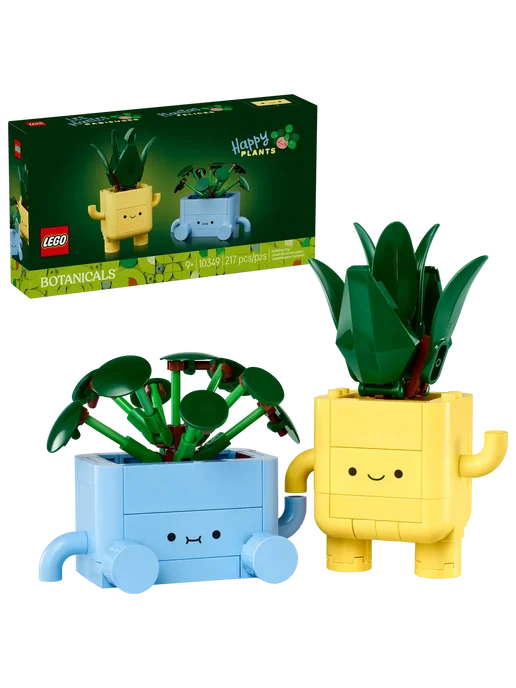 LEGO Botanicals Счастливые растения 10349, зеленый