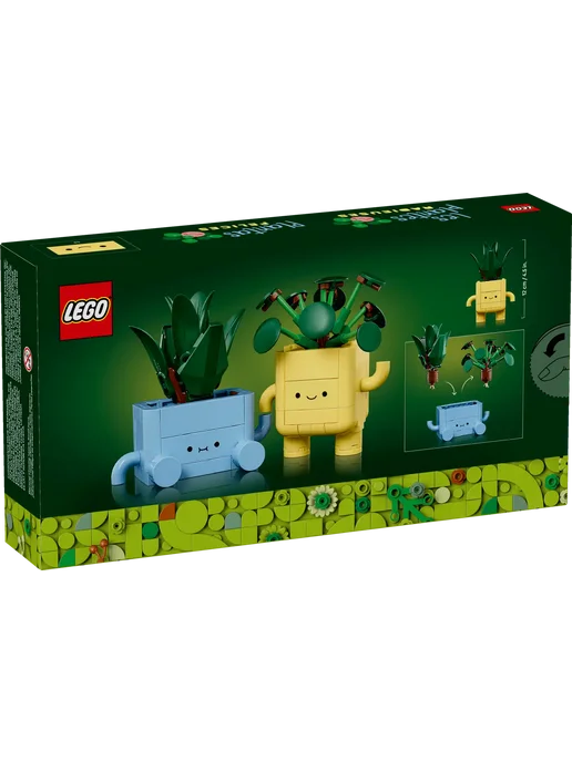 LEGO Botanicals Счастливые растения 10349, зеленый, фото 5