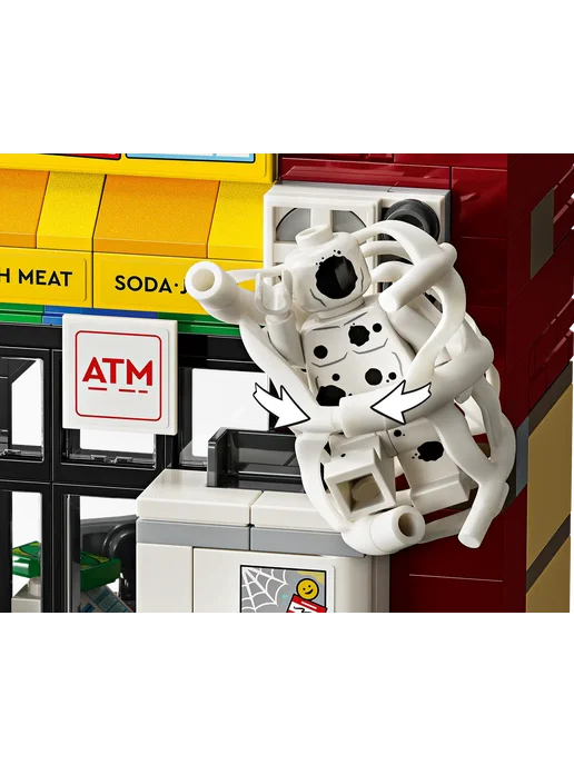 LEGO Marvel Паук-вселенные Майлз Моралес против Спота 76311, белый, фото 3