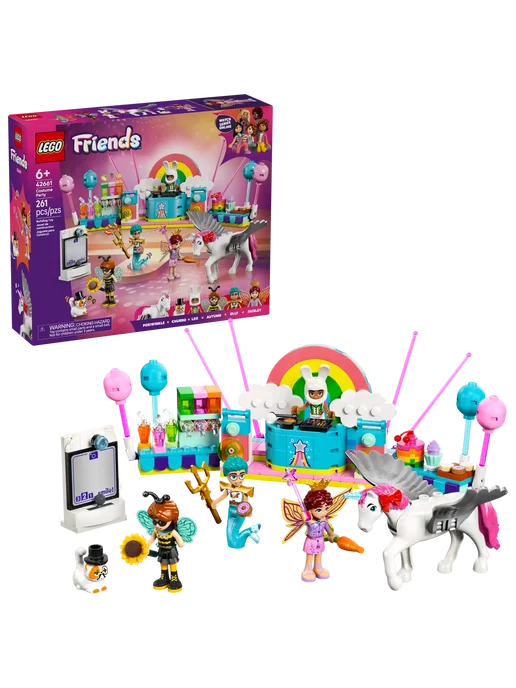 LEGO Friends Вечеринка с единорогом и феей 42661, голубой