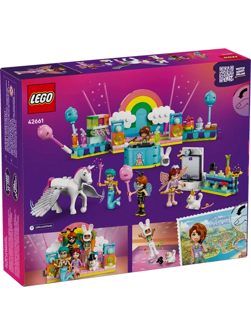 LEGO Friends Вечеринка с единорогом и феей 42661, голубой, фото 5