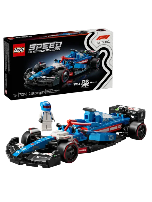 LEGO Speed Champions Болид Visa Cash App RB VCARB 01 77246, синий