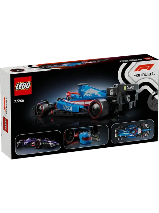 LEGO Speed Champions Болид Visa Cash App RB VCARB 01 77246, синий, фото 6