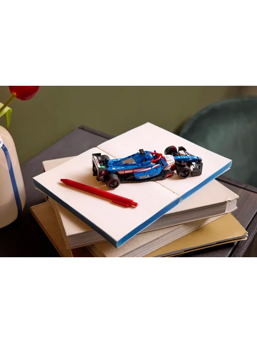 LEGO Speed Champions Болид Visa Cash App RB VCARB 01 77246, синий, фото 7