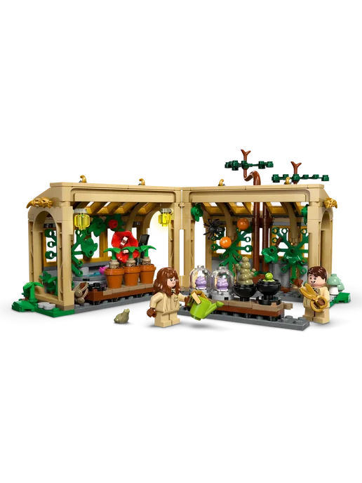 LEGO Harry Potter Замок Хогвартс урок травологии 76445, коричневый, фото 2
