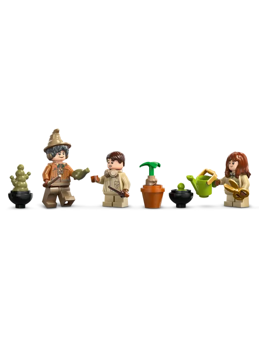 LEGO Harry Potter Замок Хогвартс урок травологии 76445, коричневый, фото 4