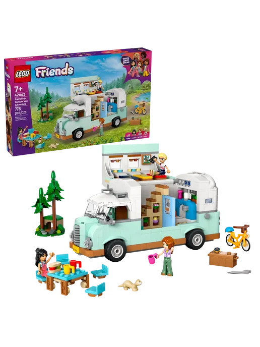 LEGO Friends Приключение на автодоме дружбы 42663, белый