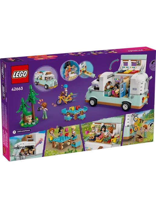 LEGO Friends Приключение на автодоме дружбы 42663, белый, фото 6