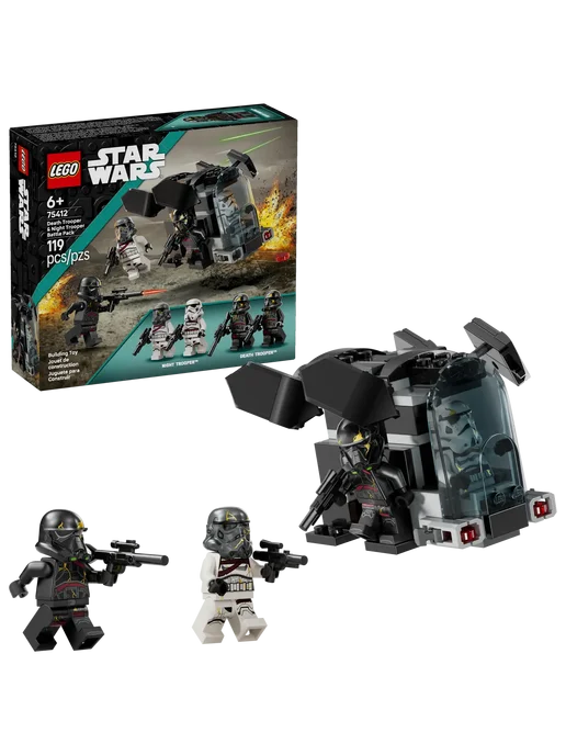 LEGO Star Wars Битва с набором Дэттрупер и Найттрупер 75412, черный