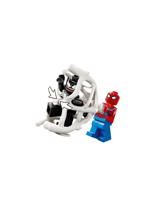 LEGO Конструктор Marvel 76309 Человек-паук против маслкара Венома, черный, фото 3