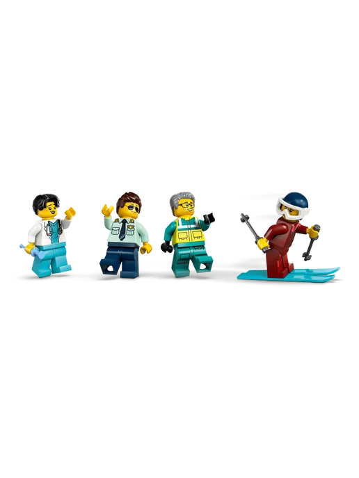 LEGO City Медицинский самолёт скорой помощи 60465, белый, фото 2