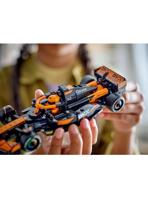 LEGO Конструктор Speed Champions 77251 McLaren F1 Team MCL38, желтый, фото 4