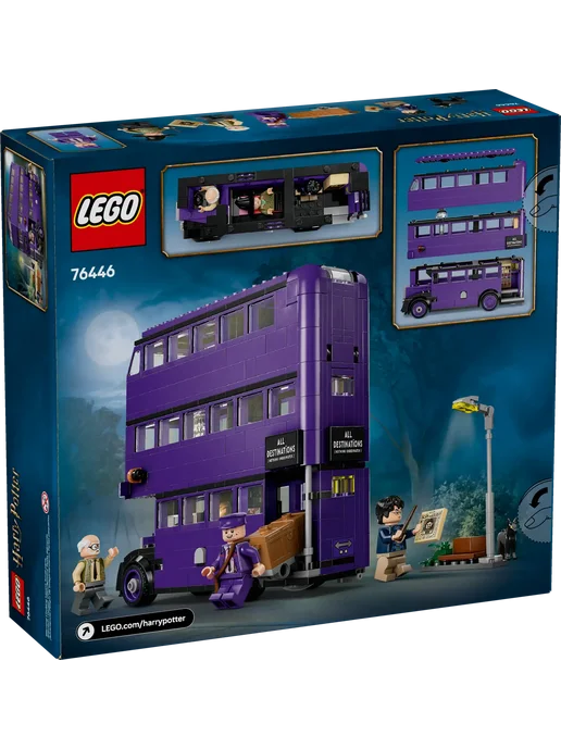 LEGO Harry Potter Приключение на Ноттетемпо 76446, фиолетовый, фото 6