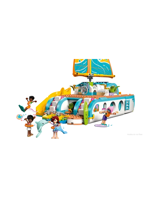 LEGO Friends Приключение на катамаранe 42664, желтый, фото 3