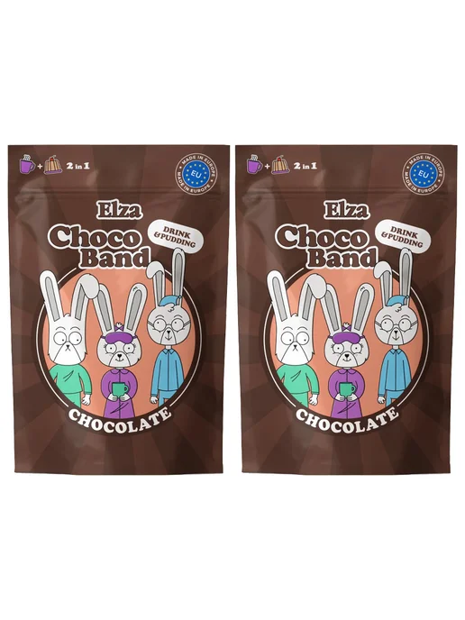 ELZA. Напиток-десерт "Creamy Hot Chocolate" растворимый, 2шт, 2 шт