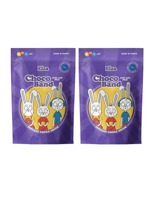 ELZA. Напиток-десерт "Choco Band" растворимый с витаминами, 2шт, 2 шт