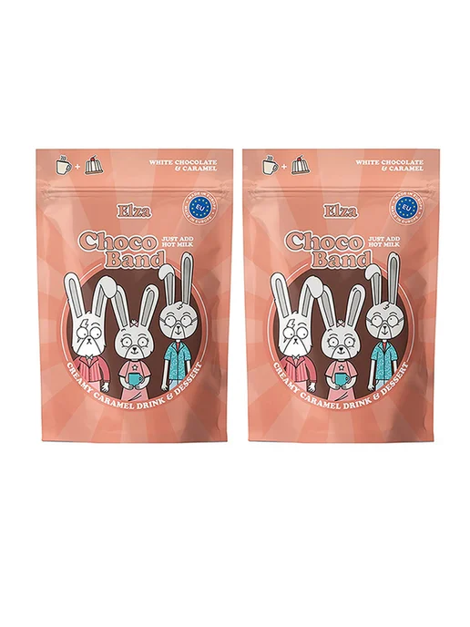 ELZA. Напиток "Choco Band Creamy Caramel" растворимый, 2 шт, 2 шт
