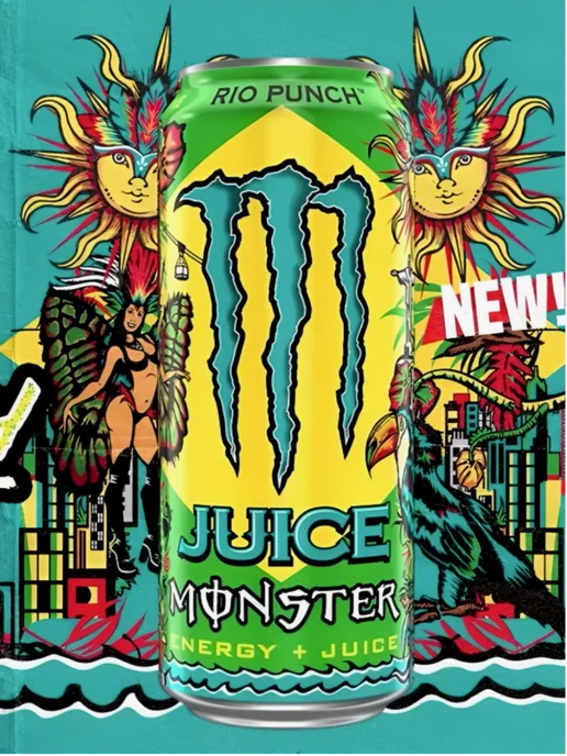 Monster Energy United Kingdom Monster Energy Набор № 1, 12 Х 500 мл, 500 мл, фото 8