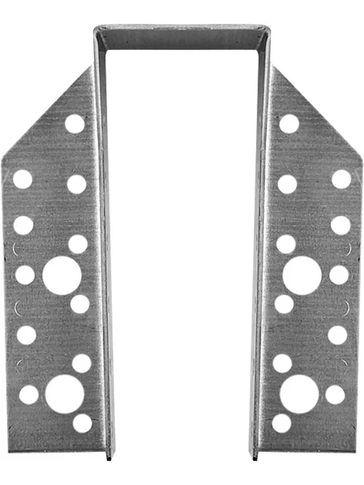 Нет бренда Опора бруса раскрытая OBR R 51x135x1.8, 51x135x1.8, фото 2