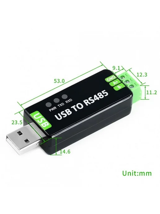 MyPads Адаптер-конвертер USB в RS485 для Windows и Linux, вариант, фото 2