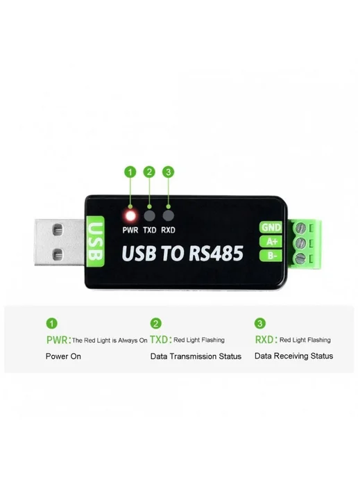 MyPads Адаптер-конвертер USB в RS485 для Windows и Linux, вариант, фото 3