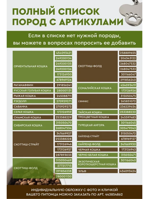 Russian.Handmade Обложка на ветеринарный паспорт для кошек Норвежская лесная…, черный, фото 8