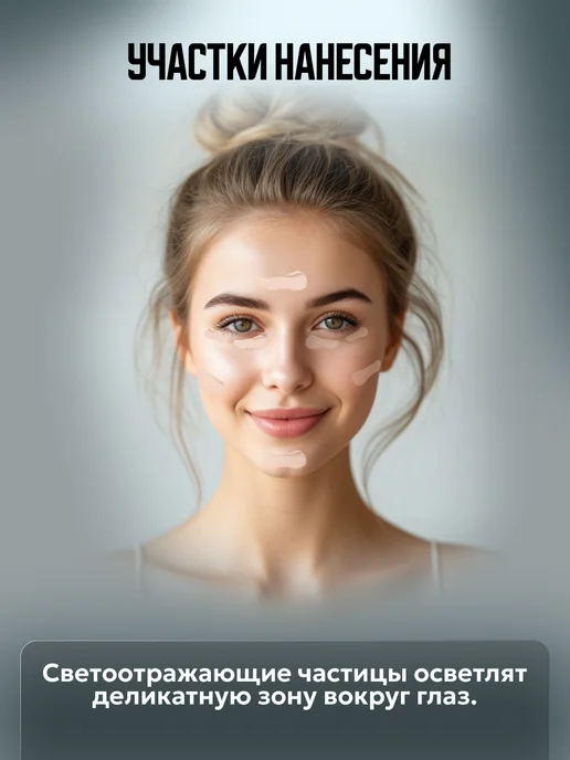 BELOR DESIGN Жидкий консилер для лица и глаз Soft Focus тон 104, бежевый, фото 3