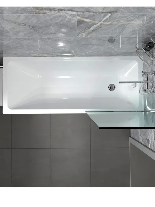 Тритон Ванна акриловая Triton Элис 170х70 с ножками, 170x70, фото 4