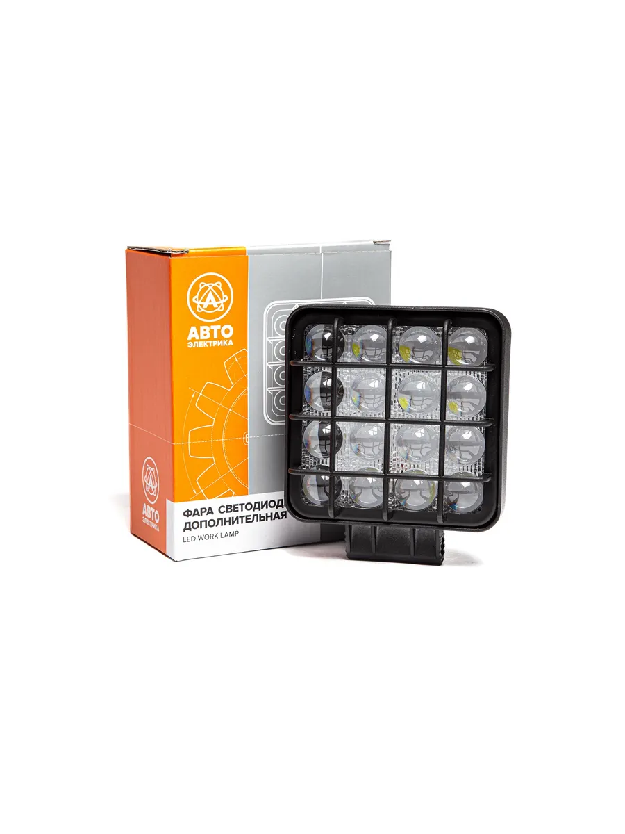 Фара LED дополнительная, 12/24В, 16LED AE48S16LED5DLENSHC