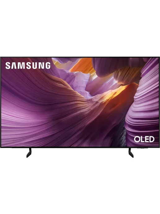 Samsung Телевизор QE83S85FAEXRU 83" 4K UHD OLED Smart TV, Wi-Fi, HDR, черный, фото 4