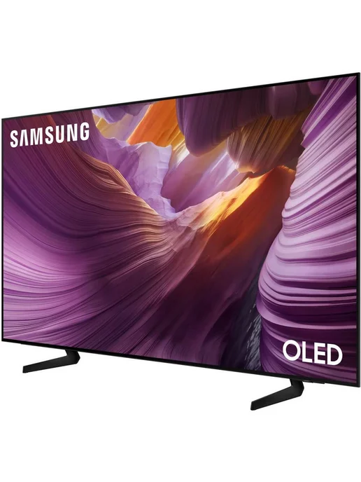 Samsung Телевизор QE83S85FAEXRU 83" 4K UHD OLED Smart TV, Wi-Fi, HDR, черный, фото 6