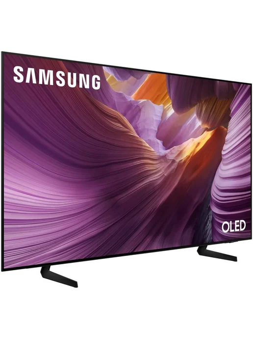 Samsung Телевизор QE83S85FAEXRU 83" 4K UHD OLED Smart TV, Wi-Fi, HDR, черный, фото 7