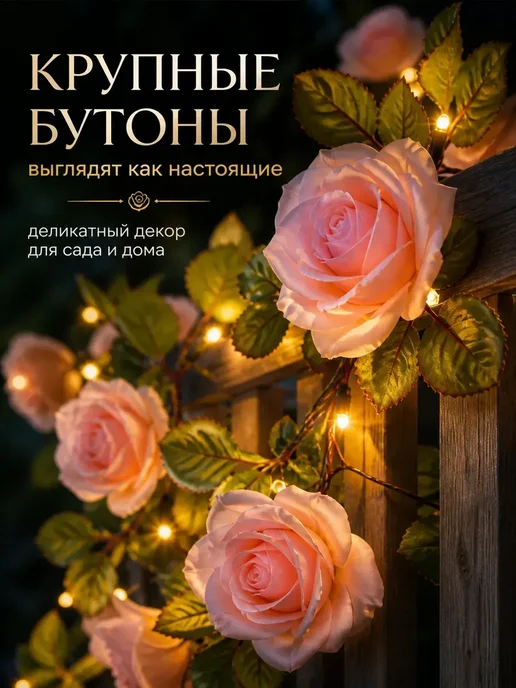 Садовникъ Гирлянда уличная интерьерная на солнечной батарее 3 метра, 3 м, фото 4