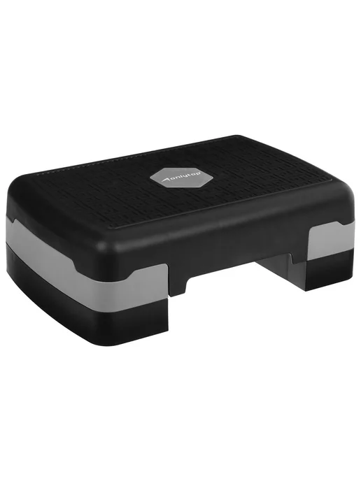 onlytop Двухуровневая степ-платформа для фитнеса 47x27 см до 80 кг, 47x27 см, 80 кг, фото 4