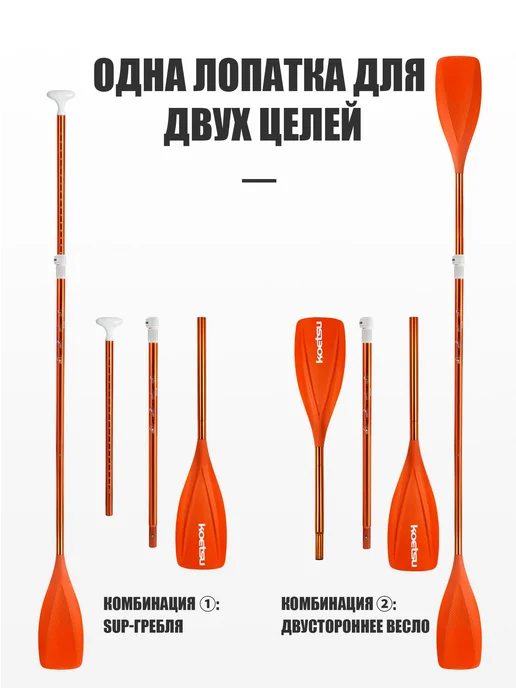 Koetsu Весло для SUP-доски, вариант, фото 5