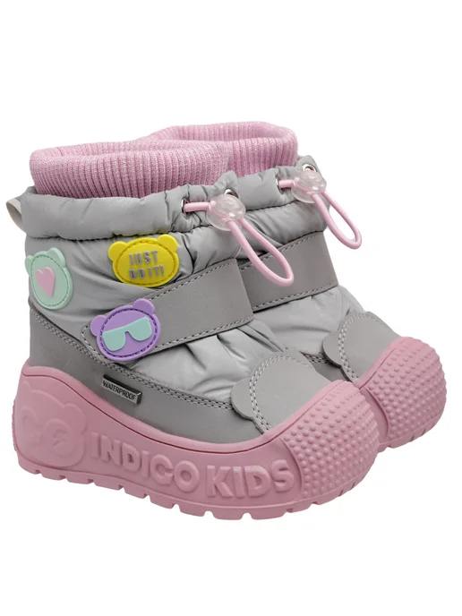 Indigo kids Дутики для малышей, серый, фото 8