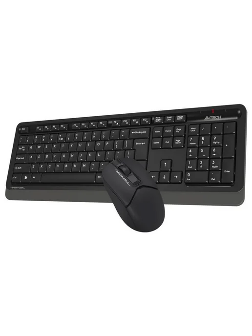 A4TECH Комплект (клавиатура+мышь) USB 1200 Fstyler FG1012 черный, черный, фото 2